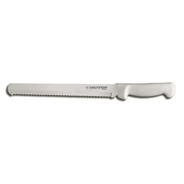 10 in Basics® White Scalloped Bread Knife, Dexter Russell, Mfr#: P94804